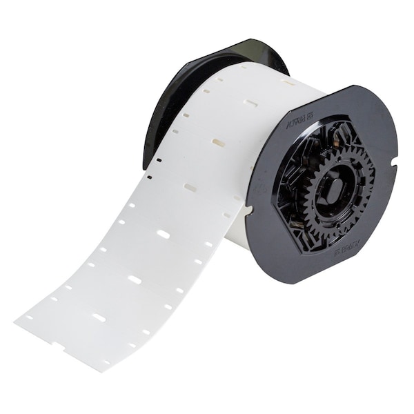 Cable Tags 0.98in H x 2.95in W Thermoplastic Polyether Polyurethane White 250/RL